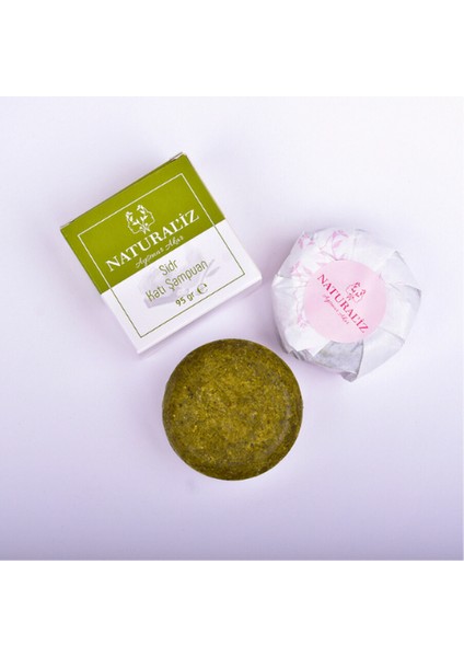 Sidr Katı Şampuan Shea Butter + Spirulina + Sidr Yağı