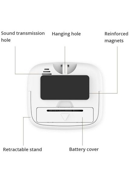 LCD Dijital Ekran Mutfak Zamanlayıcı Manyetik Pişirme Geri Sayım Alarm Uyku Kronometre Temporizador Saat Çok Fonksiyonlu Araçlar Ana Sayfa | Mutfak Zamanlayıcıları (Beyaz) (Yurt Dışından) fiyatları