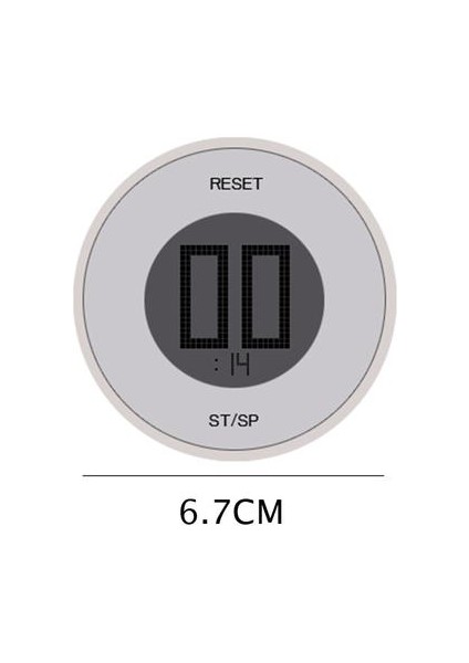 Manyetik Dijital Zamanlayıcı Mutfak Pişirme Duş Çalışma Kronometre LED Sayaç Çalar Saat Manuel Elektronik Geri Sayım | Mutfak Zamanlayıcıları (Yurt Dışından)