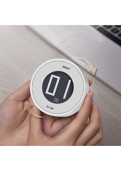 Manyetik Dijital Zamanlayıcı Mutfak Pişirme Duş Çalışma Kronometre LED Sayaç Çalar Saat Manuel Elektronik Geri Sayım | Mutfak Zamanlayıcıları (Yurt Dışından)
