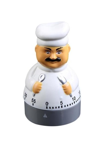 1 Adet Zamanlayıcı Plastik Şef Şekli Dayanıklı Mutfak Zamanlayıcı Aşçı Yardımcısı Pişirme Zamanlayıcı Pişirme Araçları Ev Için Timer Sayımı | Mutfak Zamanlayıcıları (Yurt Dışından)
