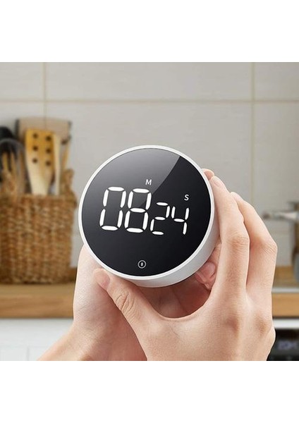 Manyetik LED Dijital Zamanlayıcı Elektronik Geri Sayım Çalar Saat Mutfak Zamanlayıcıları Için Yemek Çalışma Kronometre Duş Mekanik Sayacı | Mutfak Zamanlayıcıları (Siyah) (Yurt Dışından) fiyatları