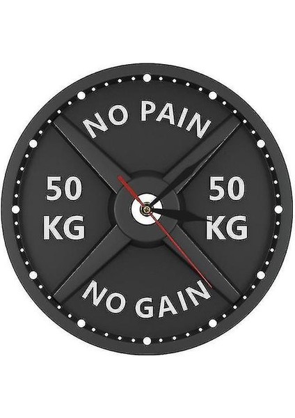 Spor Fitness Vücut Geliştirme Akrilik Duvar Saati (Yurt Dışından)