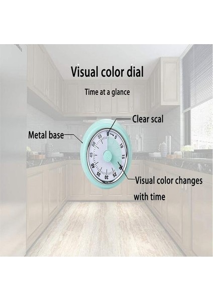 Chronograph Mekanik Zamanlayıcı Manyetik Alt Hatırlatma Çok Amaçlı Geri Sayım Mutfak Mekanik Clockwork Dijital Işaretçi | Mutfak Zamanlayıcıları (Yurt Dışından) fiyatları