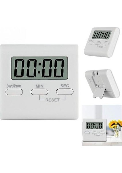 Au 1 Adet LCD Dijital Mutfak Pişirme Zamanlayıcı & Amp;1 Set Whetstone Bileme Taş Seti | Mutfak Zamanlayıcıları (Yurt Dışından)