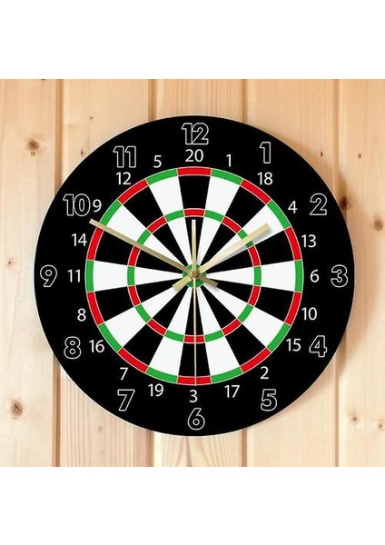 Oyunu Dart Kurulu Akrilik Bar Oturma Odası Dekorasyon Duvar Saati (Yurt Dışından)