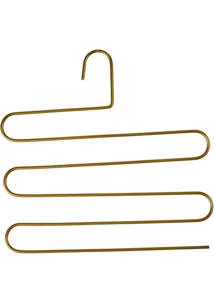 Dolap Içi 5 Katlı Gold Pantolon Askılık, Akıllı Dekoratif Askı - Metal Paslanmaz modelleri