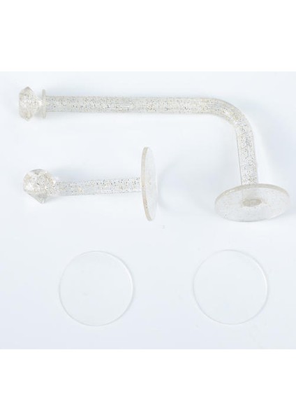 2pcs Yumruksuz Saç Kasnağı Lastik Bant Depolama Kancası, Banyo Mücevher Saç Çember Küçük Nesne Askı Rafı (Yurt Dışından)
