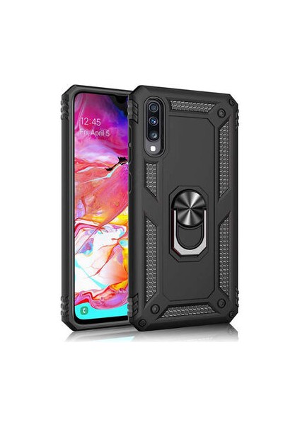 Huawei P Smart Pro 2019 Kılıf Tam Koruma Çift Katmanlı Ibiza Sert Silikon Kapak