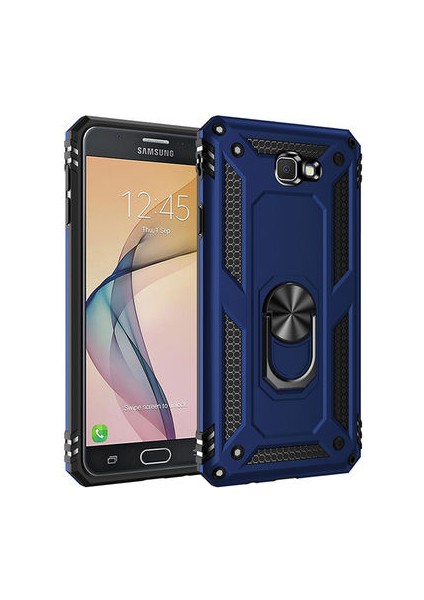 Samsung Galaxy J7 Prime Kılıf Tam Koruma Çift Katmanlı Ibiza Sert Silikon Kapak