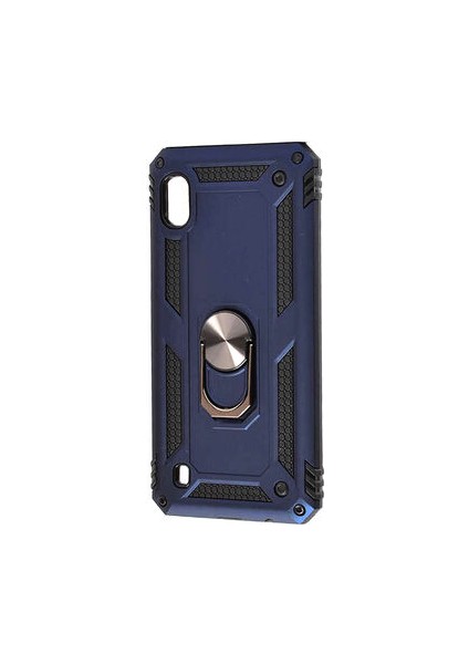 Samsung Galaxy A10 Kılıf Tam Koruma Çift Katmanlı Ibiza Sert Silikon Kapak