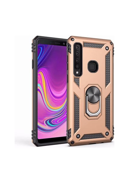 Samsung Galaxy A9 2018 Kılıf Tam Koruma Çift Katmanlı Ibiza Sert Silikon Kapak