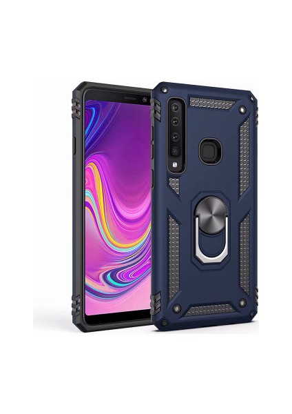 Samsung Galaxy A9 2018 Kılıf Tam Koruma Çift Katmanlı Ibiza Sert Silikon Kapak