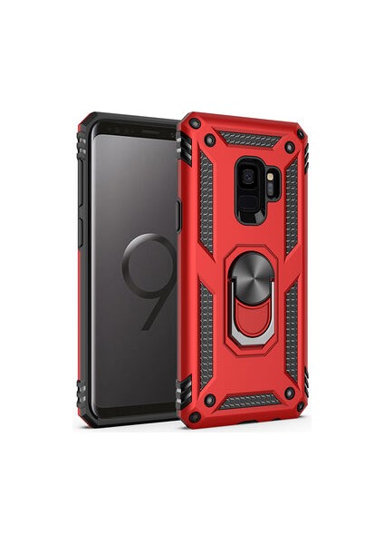 Samsung Galaxy S9 Kılıf Tam Koruma Çift Katmanlı Ibiza Sert Silikon Kapak