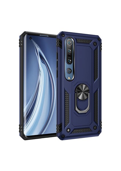 Xiaomi Mi Note 10 Lite Kılıf Tam Koruma Çift Katmanlı Ibiza Sert Silikon Kapak