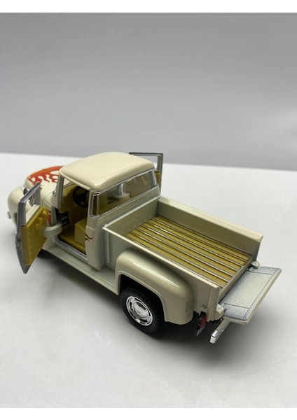 Diecast,metal Model Oyuncak Araba Ford F-100 Pick Up Çek Bırak Lisanslı 1:36 Ölçek Araba