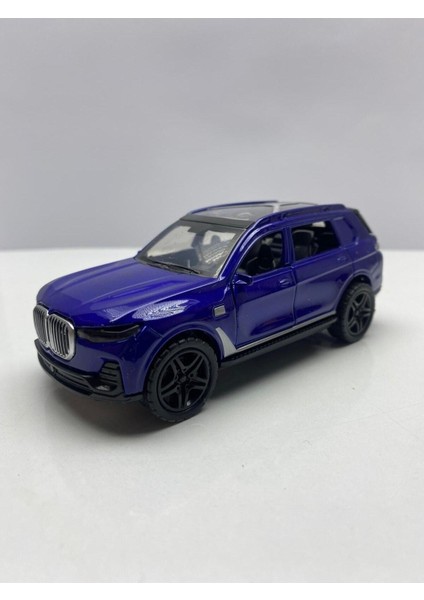 Die Cast Bmw X7 Metal Oyuncak Araba Jip 12 cm Model Araç Bmw Ix XDRIVE50 Kapılar-Bagaj Açılır