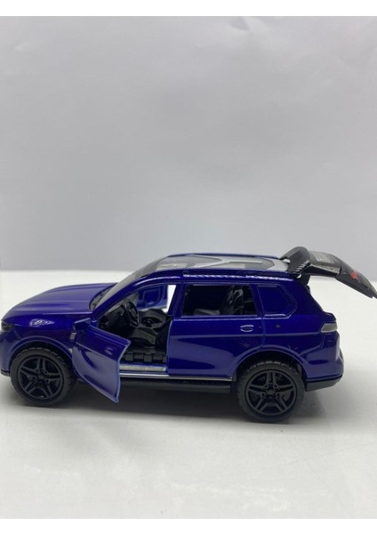 Die Cast Bmw X7 Metal Oyuncak Araba Jip 12 cm Model Araç Bmw Ix XDRIVE50 Kapılar-Bagaj Açılır