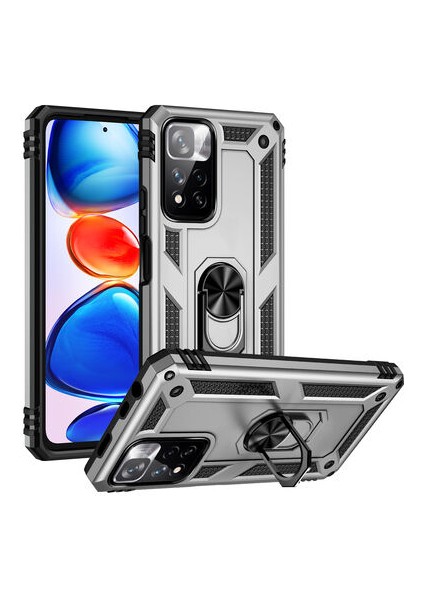 Redmi Note 11 Pro Plus 5g Kılıf Tam Koruma Çift Katmanlı Ibiza Sert Silikon Kapak