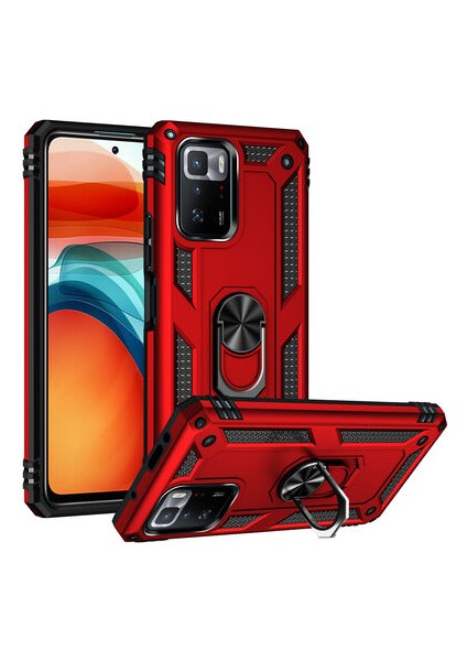 Poco X3 Gt Kılıf Tam Koruma Çift Katmanlı Ibiza Sert Silikon Kapak