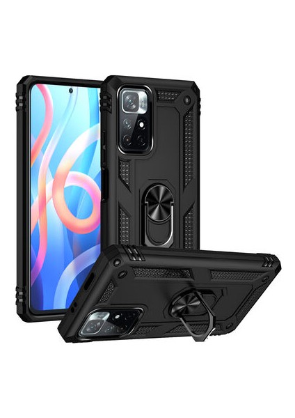 Poco M4 Pro 5g Kılıf Tam Koruma Çift Katmanlı Ibiza Sert Silikon Kapak