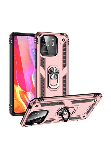 Poco C40 Kılıf Tam Koruma Çift Katmanlı Ibiza Sert Silikon Kapak