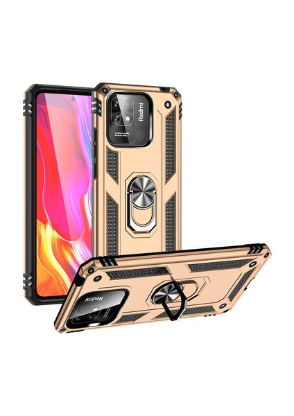 Poco C40 Kılıf Tam Koruma Çift Katmanlı Ibiza Sert Silikon Kapak