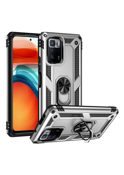 Poco X3 Gt Kılıf Tam Koruma Çift Katmanlı Ibiza Sert Silikon Kapak