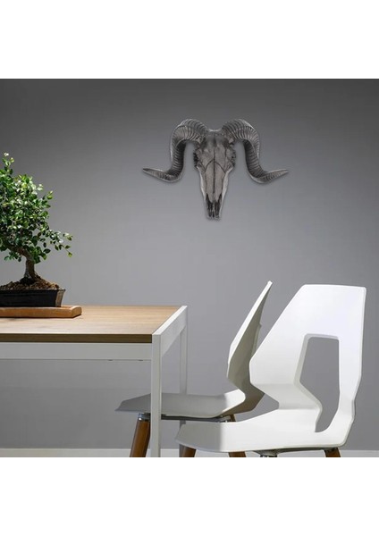 Kafatası Kafası Monte Heykeli Ev Dekoru (Yurt Dışından) fırsatları