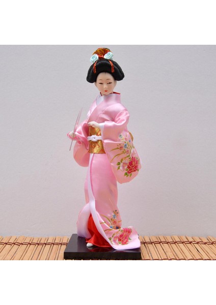 Japon Kimono Geyşa Heykeli Geyşa Süsleme (Yurt Dışından) modelleri