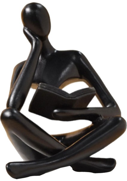 Düşünür Heykeli Ev El I Heykelcik Masaüstü Raf 8.5CMX6CMX11.5CM (Yurt Dışından)