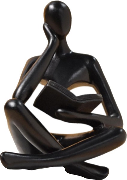 Düşünür Heykeli Ev El I Heykelcik Masaüstü Raf 8.5CMX6CMX11.5CM (Yurt Dışından) fiyatları