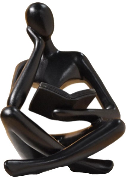 Düşünür Heykeli Ev El I Heykelcik Masaüstü Raf 8.5CMX6CMX11.5CM (Yurt Dışından) modelleri