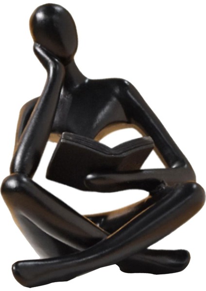 Düşünür Heykeli Ev El I Heykelcik Masaüstü Raf 8.5CMX6CMX11.5CM (Yurt Dışından) fırsatları