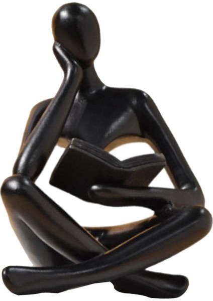 Düşünür Heykeli Ev El I Heykelcik Masaüstü Raf 8.5CMX6CMX11.5CM (Yurt Dışından) indirimleri