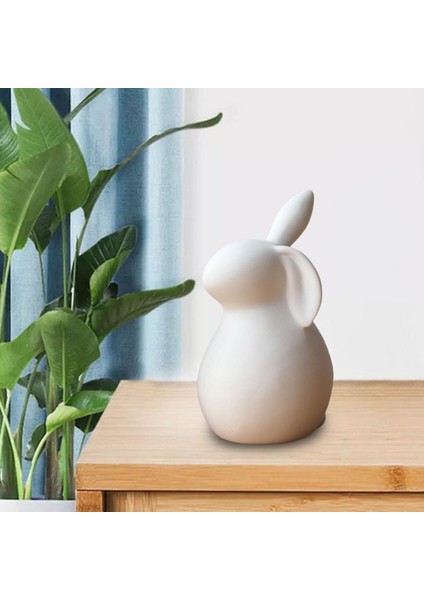 Paskalya Tavşanı Figürleri Modern Tavşan Heykeli Kabine Ev Üstü A 7.3X13CM (Yurt Dışından) fiyatları