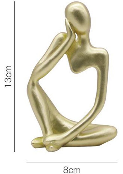 Re Yapıt Düşünür Heykel Düşünen Insanlar Heykelcik Dekoratif Heykel 13X8 cm (Yurt Dışından) modelleri