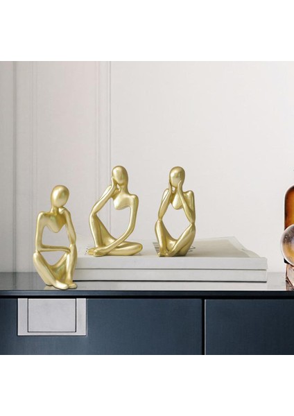 Re Yapıt Düşünür Heykel Düşünen Insanlar Heykelcik Dekoratif Heykel 13X8 cm (Yurt Dışından) fırsatları