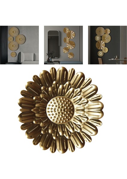 Çiftlik Için Asılı Heykel Metal Altın Yuvarlak El I Ackground (Yurt Dışından) modelleri