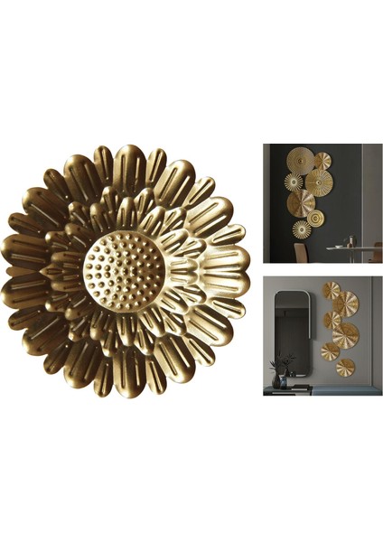 Çiftlik Için Asılı Heykel Metal Altın Yuvarlak El I Ackground (Yurt Dışından) indirimleri