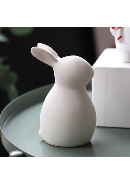Paskalya Tavşanı Figürleri Modern Tavşan Heykeli Kabine Ev Üstü B 7.6X12.6CM (Yurt Dışından) indirimleri