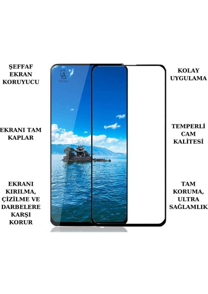 Xiaomi Poco F2 Pro ile Uyumlu Soft Yumuşak Telefon Kılıfı ve 5d Tam Kaplayan Cam Ekran Koruyucu fiyatları