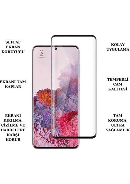 Xiaomi Redmi Note 9 Pro ile Uyumlu Soft Yumuşak Telefon Kılıfı ve 5d Tam Kaplayan Cam Ekran Koruyucu fiyatları