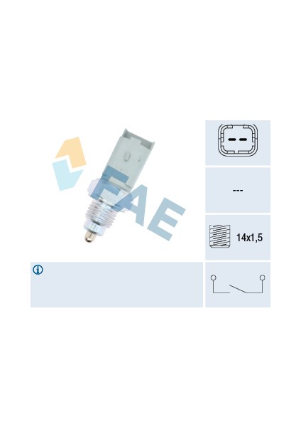 Geri Vites Müşürü PARTNER-206-301-407-306-308-BERLINGO-C2-C3-C4-C5 2 Fişli 2257.59-225