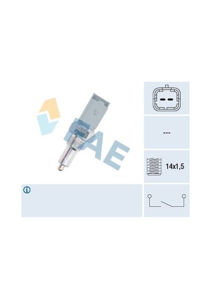 Geri Vites Müşürü PARTNER-BOXER-DUCATO-206-307-308-BERLINGO-C3-C4 2257.42-2257.53-9633875