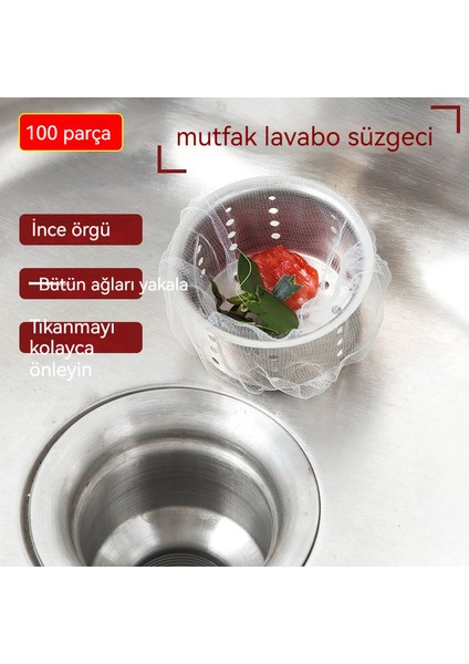 Tek Kullanımlık Lavabo Filtresi (Yurt Dışından)