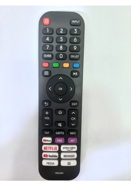 Awox LCD Netflix-Youtube-Prime Video-Rakuten Tv Play Tuşlu
