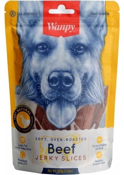 Yumuşak Sığır Eti Parçalı Köpek Ödül Maması 100 gr