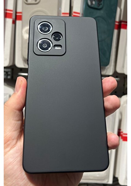 Vip Case Xiaomi Redmi Note 12 Pro (5g) Lansman Kamera Korumalı Içi Kadife Yumuşak Silikon Mara Kılıf