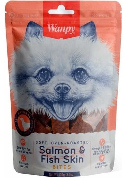 Yumuşak Somon Parçalı Köpek Ödül 100 gr